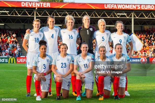 Ellen White of England women, Jill Scott of England women, Millie Bright of England women, goalkeeper Karen Bardsley of England women, Steph Houghton...