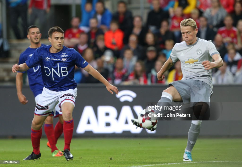 Valerenga v Manchester United - Pre-Season Friendly