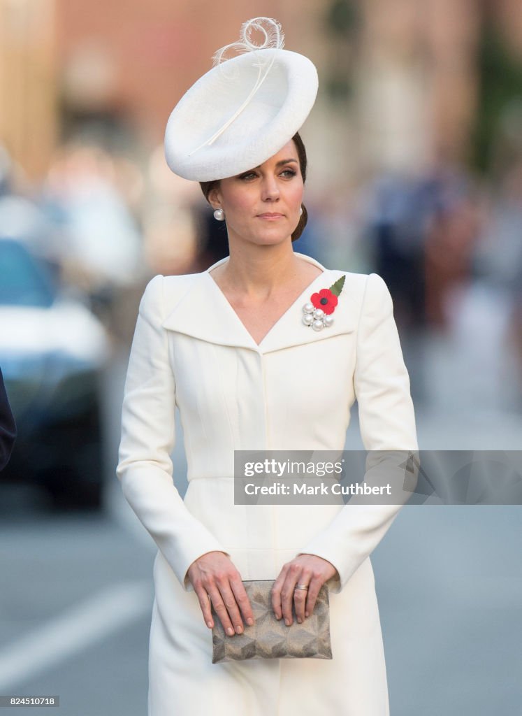 Members Of The Royal Family Attend The Passchendaele Commemorations In Belgium