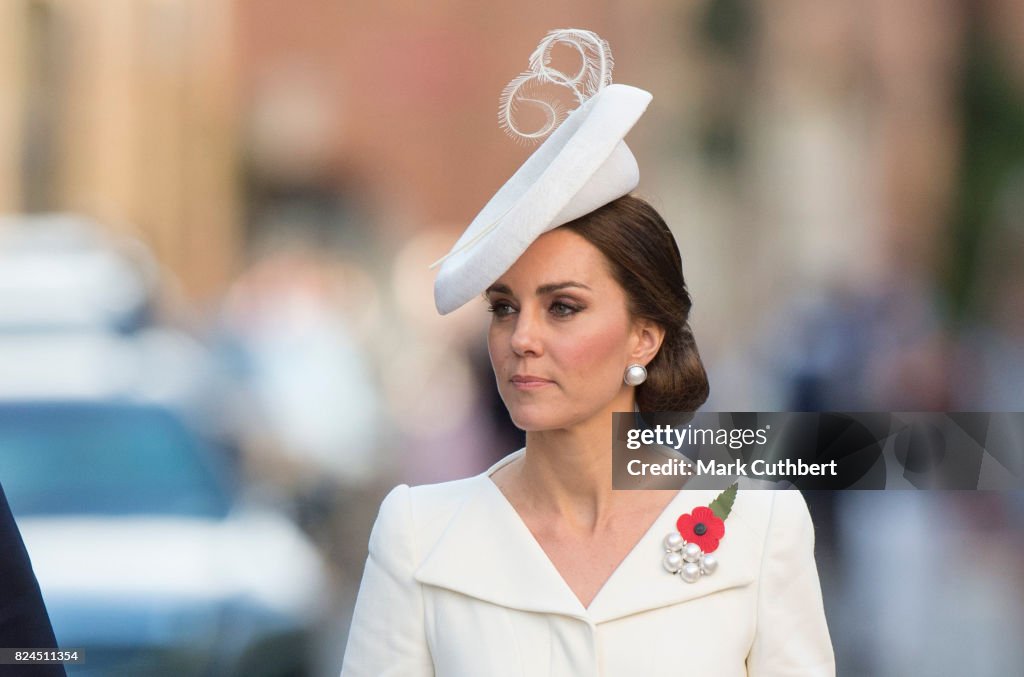Members Of The Royal Family Attend The Passchendaele Commemorations In Belgium