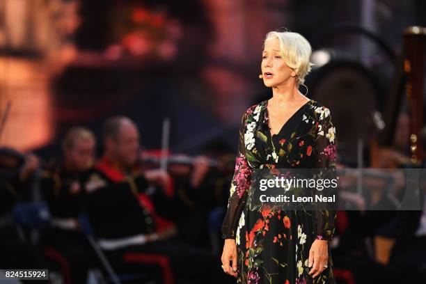 Dame Helen Mirren helps narrate as the story of the war in the Ypres region is told by performances and music set to a backdrop of visual projections...