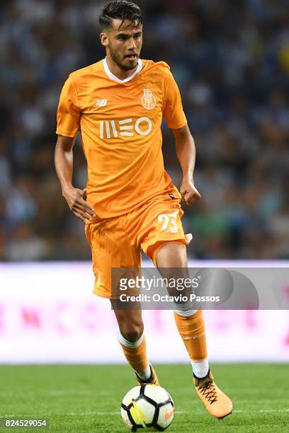Reyes of FC Porto in action during the Pre-Season Friendly match between FC Porto and RC Deportivo La Coruna at Estadio do Dragao on July 30, 2017 in...