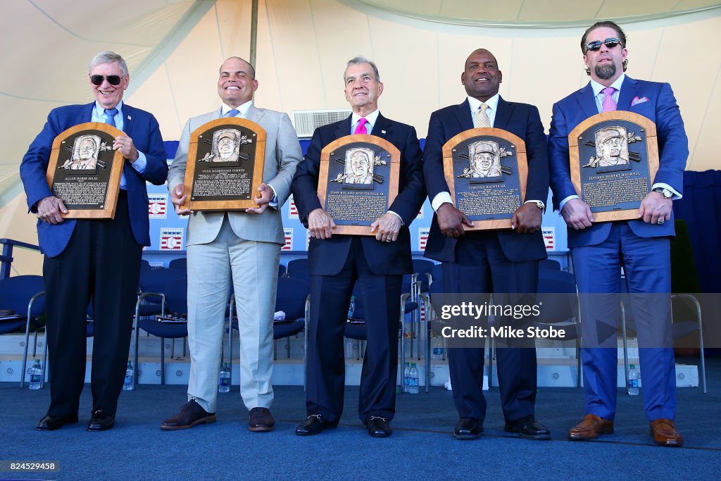 Baseball Hall of Fame Induction Ceremony