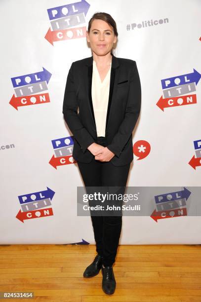 Clea Duvall at Politicon at Pasadena Convention Center on July 30, 2017 in Pasadena, California.