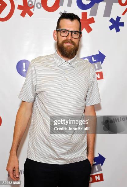 Tim Simons at Politicon at Pasadena Convention Center on July 30, 2017 in Pasadena, California.