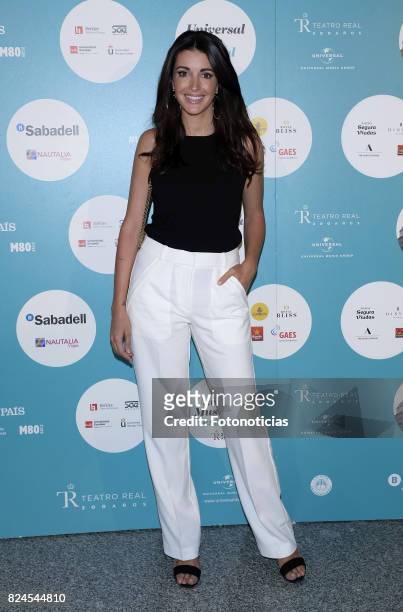 Noelia Lopez attends the Luis Fonsi Universal Music Festival concert at The Royal Theater on July 30, 2017 in Madrid, Spain.