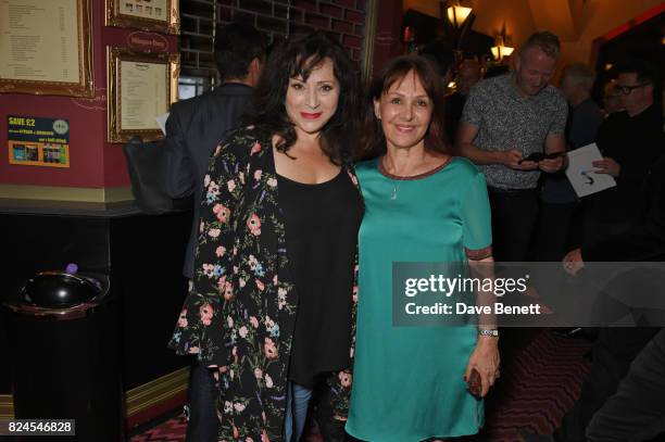 Harriet Thorpe and director Arlene Phillips attend a drinks reception celebrating 'Gala For Grenfell', a special gala bringing together a host of the...