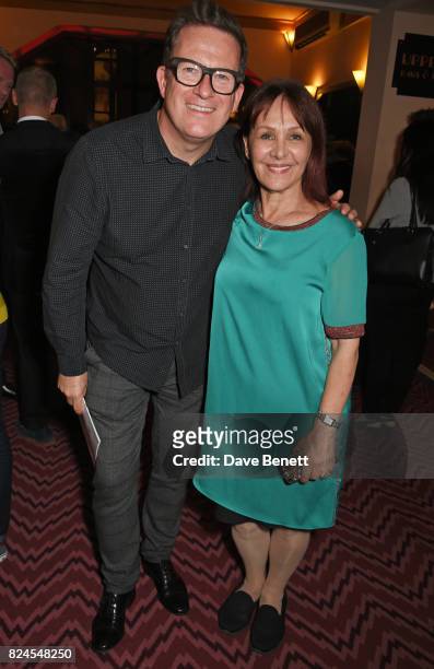 Sir Matthew Bourne and director Arlene Phillips attend a drinks reception celebrating 'Gala For Grenfell', a special gala bringing together a host of...