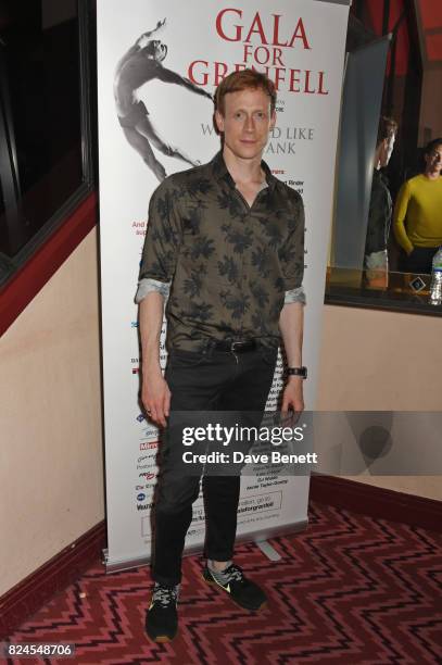 Edward Watson attends a drinks reception celebrating 'Gala For Grenfell', a special gala bringing together a host of the world's leading dancers to...