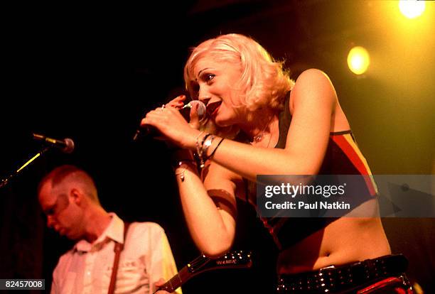 Gwen Stefani of No Doubt on 8/9/96 in Chicago, Il.