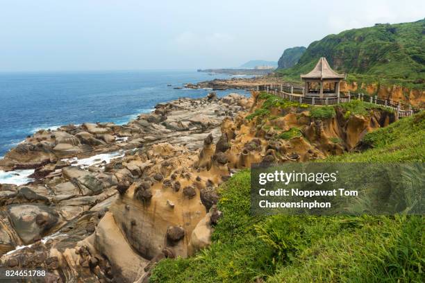 landscape of peace island, keelung, taiwan, asia - keelung stock pictures, royalty-free photos & images