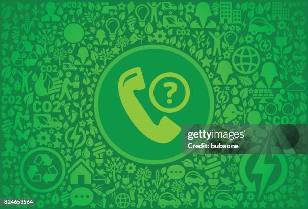 unkown caller environment green vector icon pattern - caller id stock illustrations