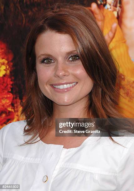 Joanna Garcia arrives at the Los Angeles Premiere of "Love Guru" on June 11, 2008 at Grauman's Chinese Theatre in Hollywood, California.