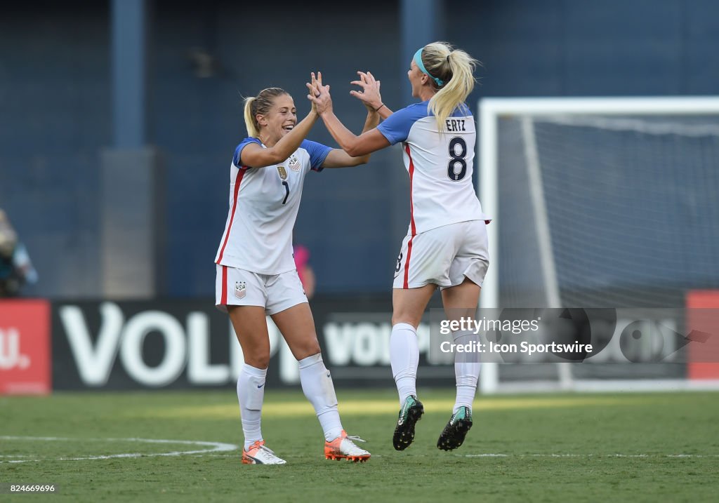 SOCCER: JUL 30 Tournament of Nations - USA v Brazil