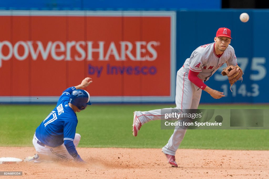 MLB: JUL 29 Angels at Blue Jays