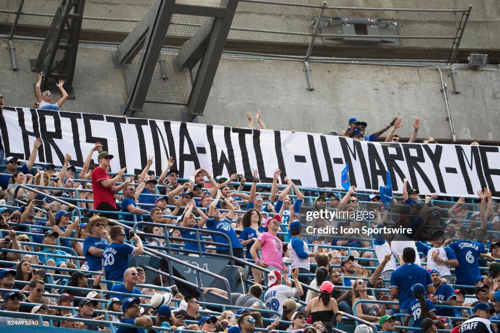 MLB: JUL 29 Angels at Blue Jays