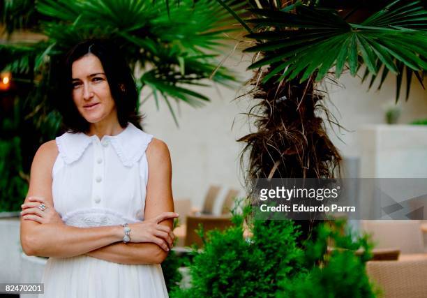 Actress Angeles Gonzalez Sinde attends the photocall to 'Una palabra tuya' at the Princess Cinema on August 19, 2008 in Madrid, Spain.