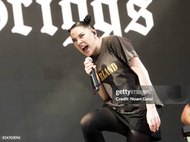 Bishop Briggs performs at the 2017 Panorama Music Festival at Randall's Island on July 30, 2017 in New York City.