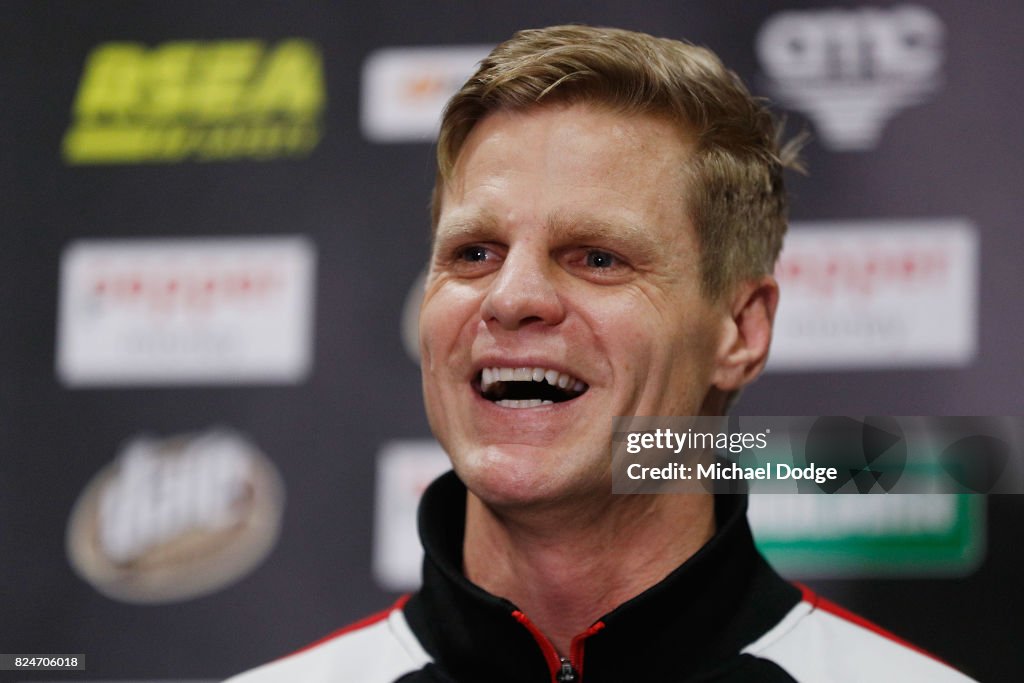 Nick Riewoldt Press Conference