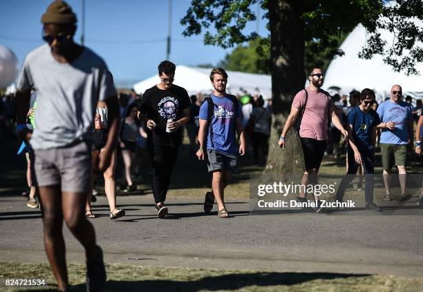 General view of atmosphere during the 2017 Panorama Music Festival Day 3 at Randall's Island on July 30, 2017 in New York City.