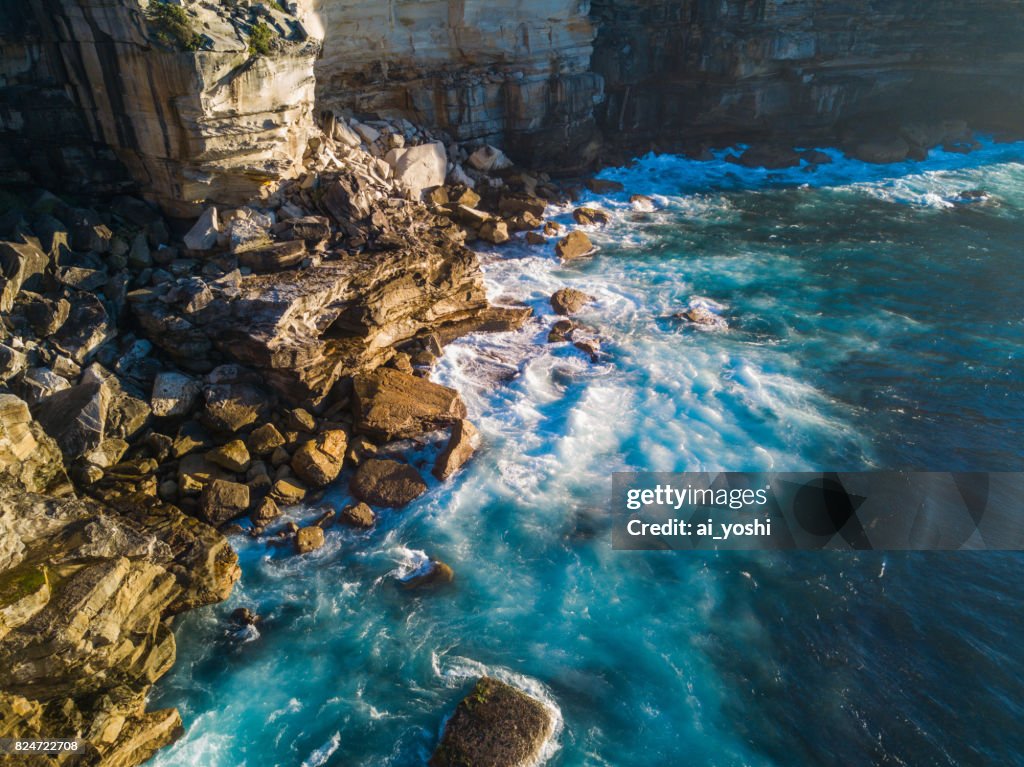 Wellen Cliffs Wave Cliff High-Res Stock Photo - Getty Images