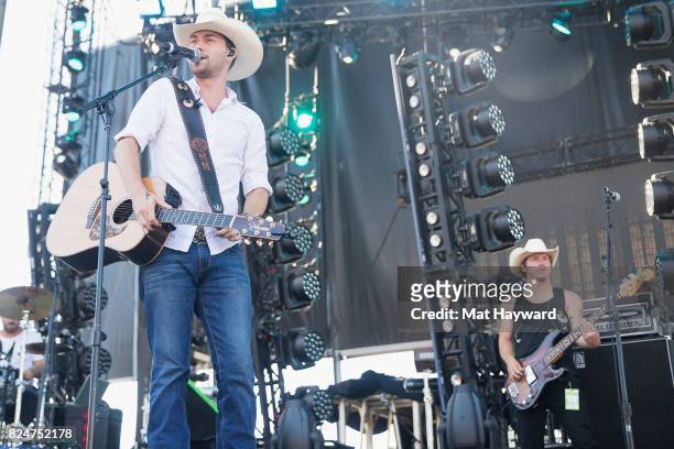 William Michael Morgan performs on stage during the Watershed Country Music Festival at the Gorge Amphitheatre on July 30, 2017 in George, Washington.
