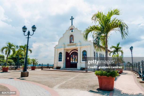 caribbean church - guayaquil stock pictures, royalty-free photos & images