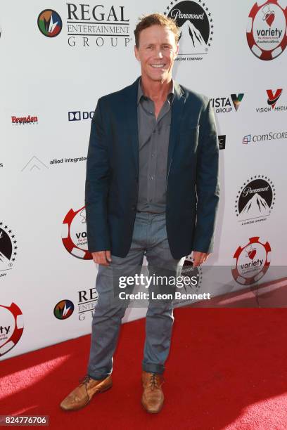 Brian Krause attends 7th Annual Variety - The Children's Charity Of Southern California Texas Hold 'Em Poker Tournament at Paramount Pictures on July...