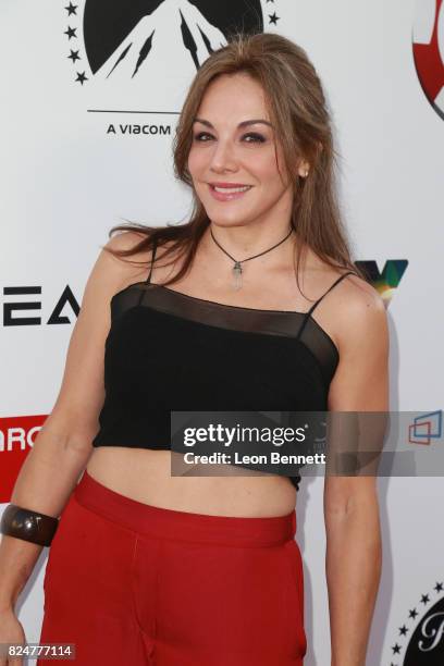 Actor Jill-Michele Mele"u0087n attends the 7th Annual Variety - The Children's Charity Of Southern California Texas Hold 'Em Poker Tournament at...