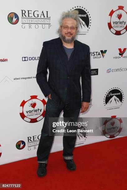 Actor Joseph Reitman attends the 7th Annual Variety - The Children's Charity Of Southern California Texas Hold 'Em Poker Tournament at Paramount...