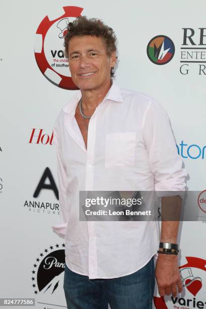 Actor Steven Bauer attends the 7th Annual Variety - The Children's Charity Of Southern California Texas Hold 'Em Poker Tournament at Paramount...