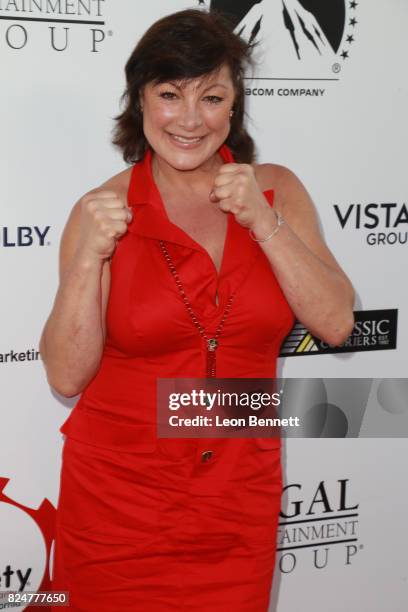 Actor Mimi Lesseos attends the 7th Annual Variety - The Children's Charity Of Southern California Texas Hold 'Em Poker Tournament at Paramount...