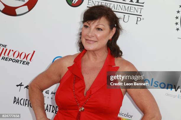 Actor Mimi Lesseos attends the 7th Annual Variety - The Children's Charity Of Southern California Texas Hold 'Em Poker Tournament at Paramount...