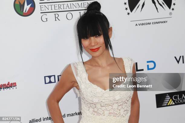 Actor Bai Ling attends the 7th Annual Variety - The Children's Charity Of Southern California Texas Hold 'Em Poker Tournament at Paramount Pictures...