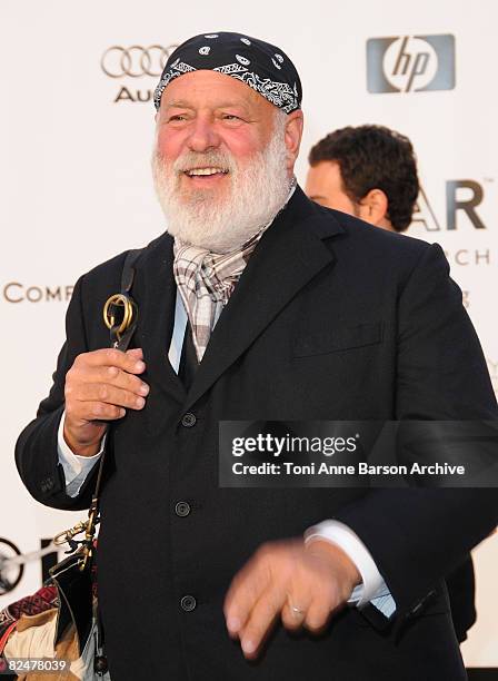 Photographer Bruce Weber arrives at amfAR's Cinema Against AIDS 2008 benefit held at Le Moulin de Mougins during the 61st International Cannes Film...