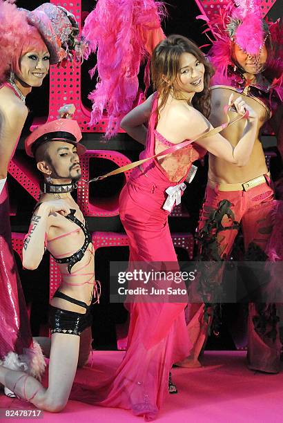 Personality Noriko Aota attends the "Sex And The City" Japan premiere at Roppongi Hills on August 20, 2008 in Tokyo, Japan. The film will open on...