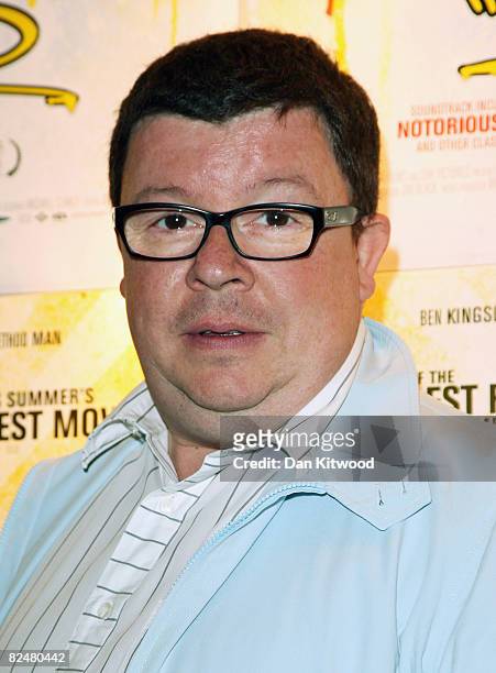 Perry Benson arrives at the UK Premiere of 'The Wackness' at The Curzon cinema on August 20, 2008 in London, England.