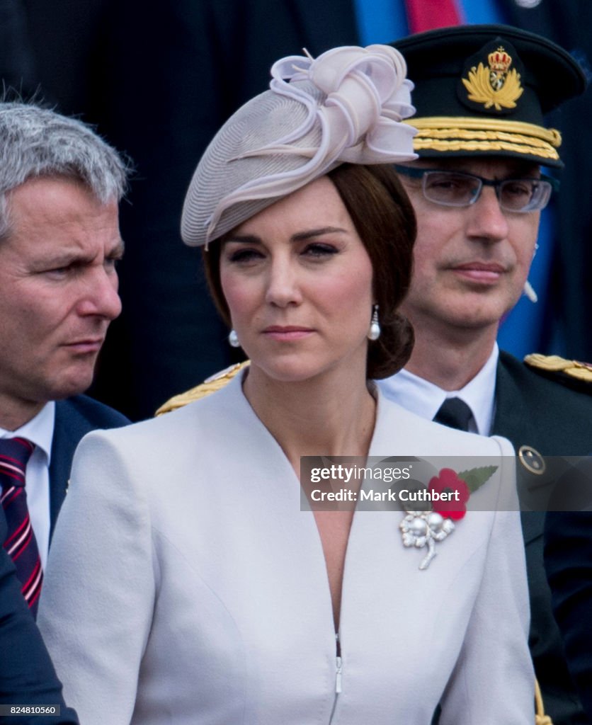 Members Of The Royal Family Attend The Passchendaele Commemorations In Belgium