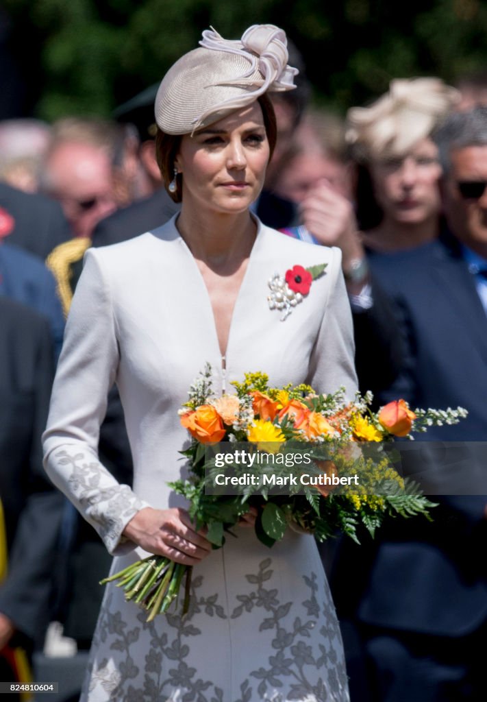 Members Of The Royal Family Attend The Passchendaele Commemorations In Belgium