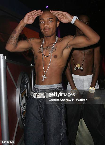 Bow Wow attends the taping of the 2,000th episode of "106 & Park" at the BET studios on August 19, 2008 in New York City.