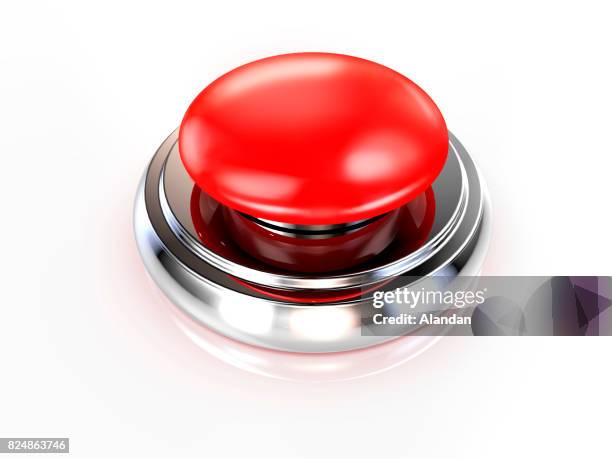 botón rojo - botón fotografías e imágenes de stock