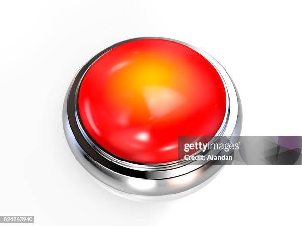 rode knop - activation stockfoto's en -beelden