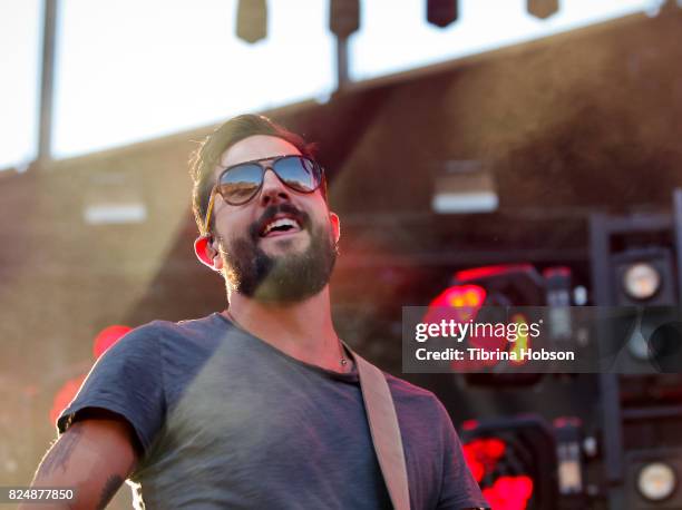 Matthew Ramsey of Old Dominion performs at the 2017 Watershed Music Festival at Gorge Amphitheatre on July 30, 2017 in George, Washington.