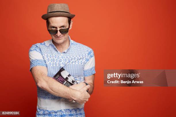 Actor Denis O'Hare of PBS's 'Edgar Allan Poe: Buried Alive' poses for a portrait during the 2017 Summer Television Critics Association Press Tour at...