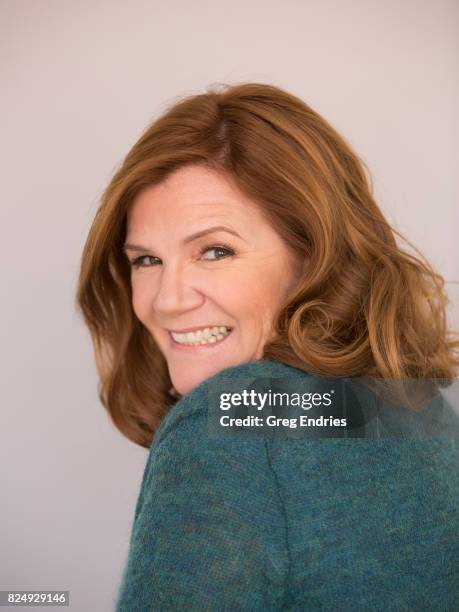 Actress Mare Winningham photographed for Emmy Magazine on February 11 in New York City.