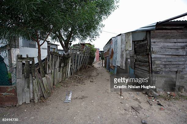 outer cape town - slum fotografías e imágenes de stock