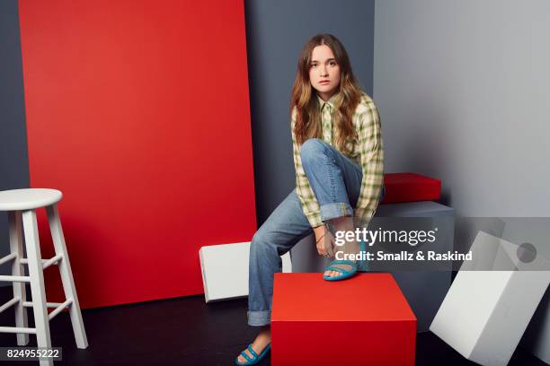 Actor Alice Englert of SundanceTV's 'Top of the Lake: China Girl' poses for a portrait during the 2017 Summer Television Critics Association Press...