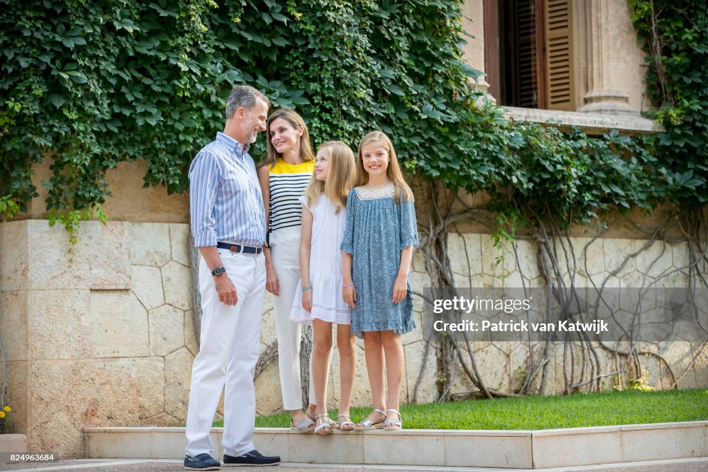 Spanish Royals Summer Photocall in Palma de Mallorca