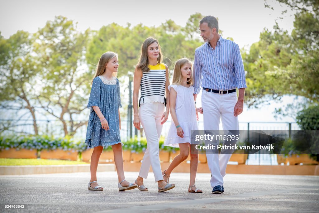 Spanish Royals Summer Photocall in Palma de Mallorca