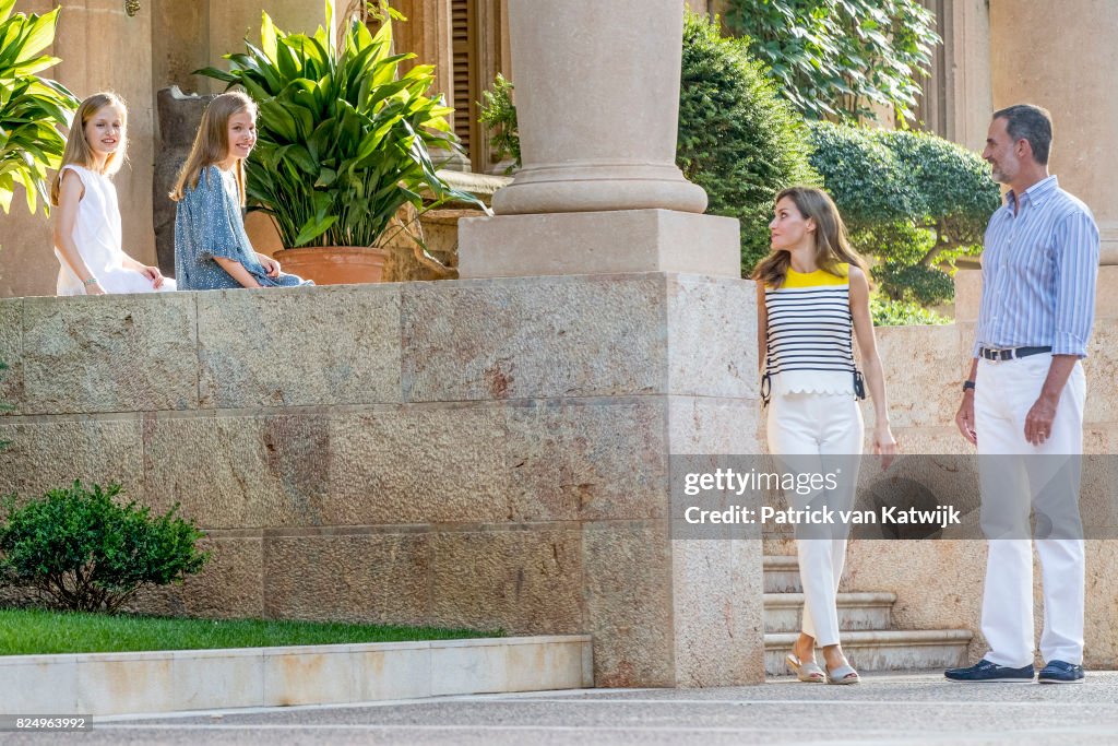 Spanish Royals Summer Photocall in Palma de Mallorca